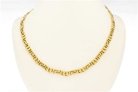 gouden ketting heren versace|Versace.